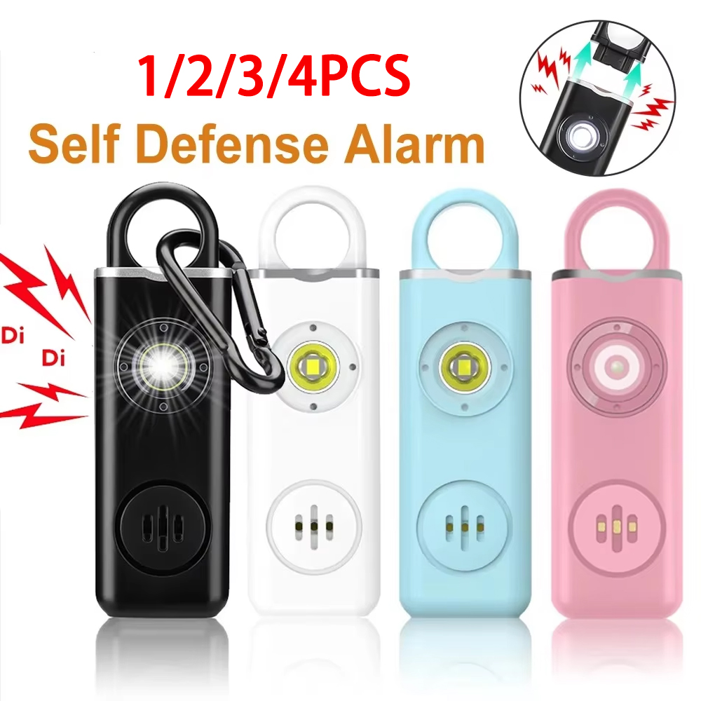 Personal Alarm Keychain - Alarm pertahanan diri 130dB membawa Scream