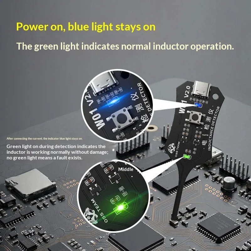 Alat Uji Induktansi W01 yang D - Co Detector Plug ulasan dan harga